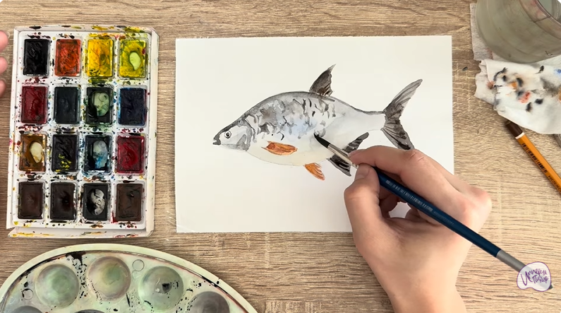 Рисуем Густера