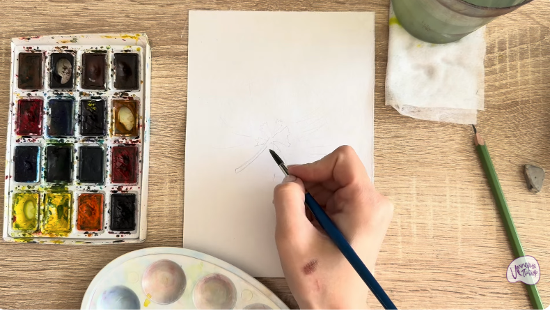 Рисуем Альбиция