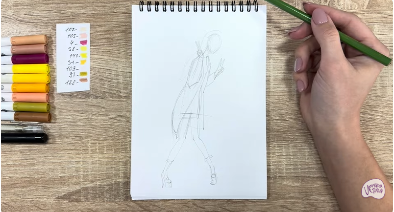 Рисуем Хани Лемон из "Город героев"