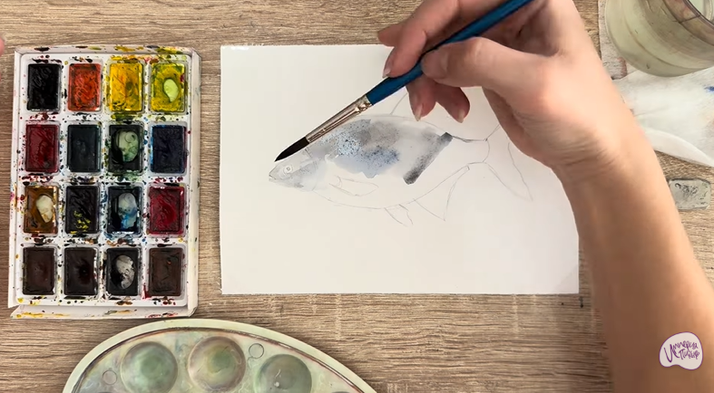 Рисуем Густера