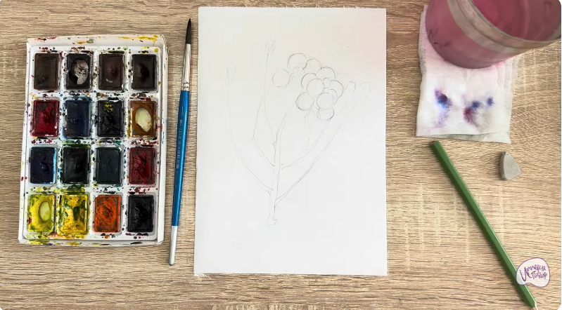 Рисуем Берцелия