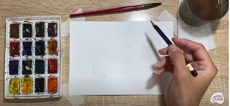 Рисуем Шелковица