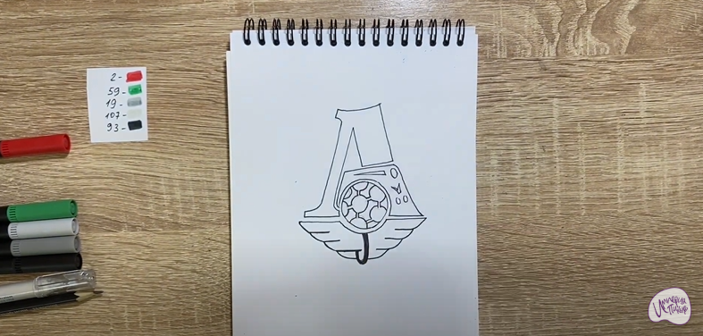 Рисуем Логотип ФК "Локомотив"