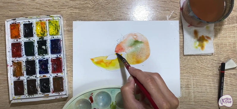 Рисуем Сапота