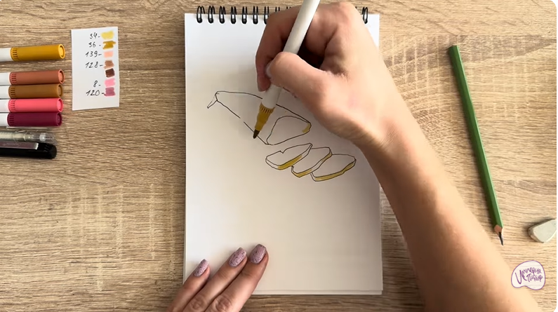 Рисуем Карпаччо