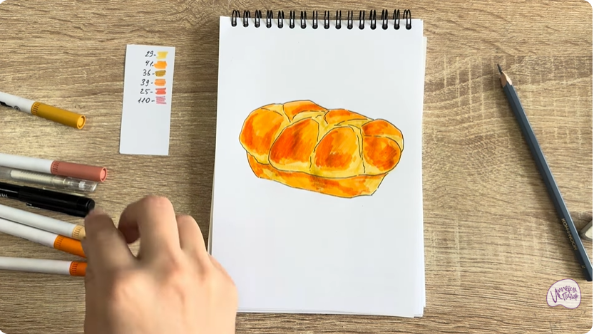 Рисуем Бриошь