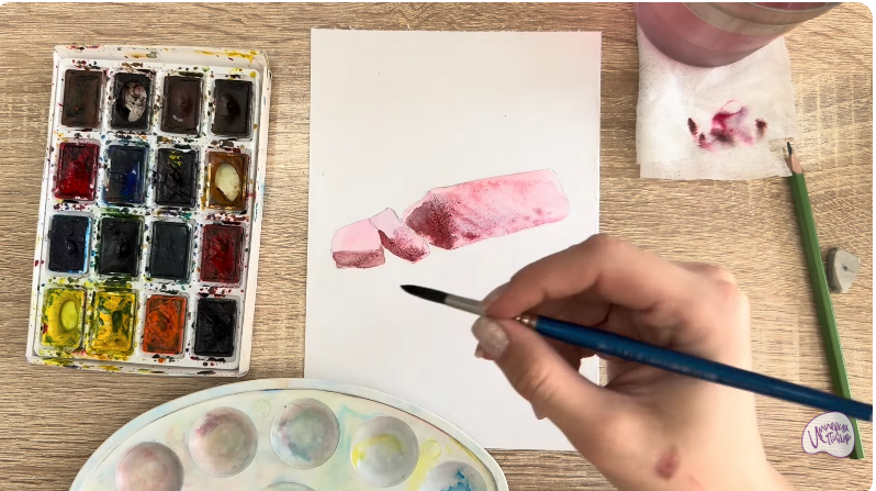 Рисуем Филе тунца