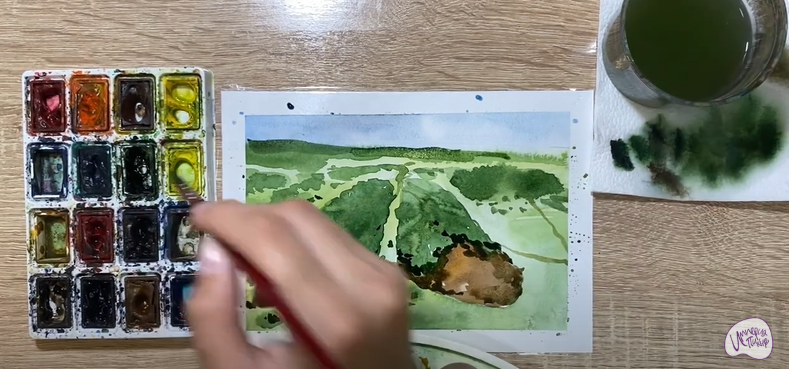 Рисуем Береги лес