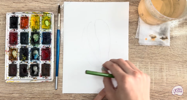 Рисуем Акебия