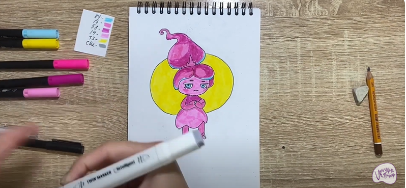 Рисуем Рози из "Семь Королевств"