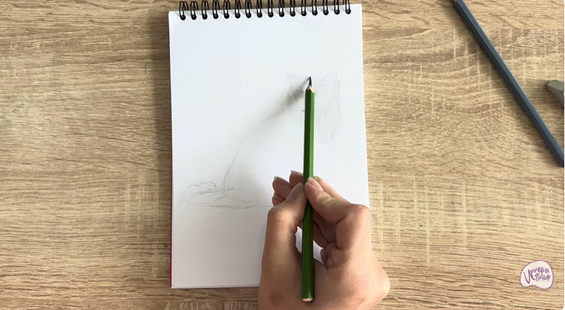 Рисуем Кошка породы Рэгдолл