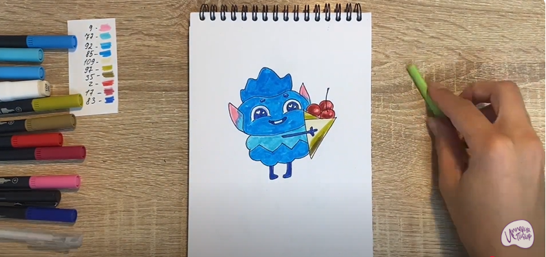 Рисуем Бу из "Лудлвилль"