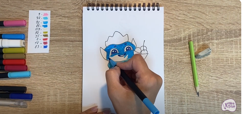 Рисуем Бу из "Лудлвилль"