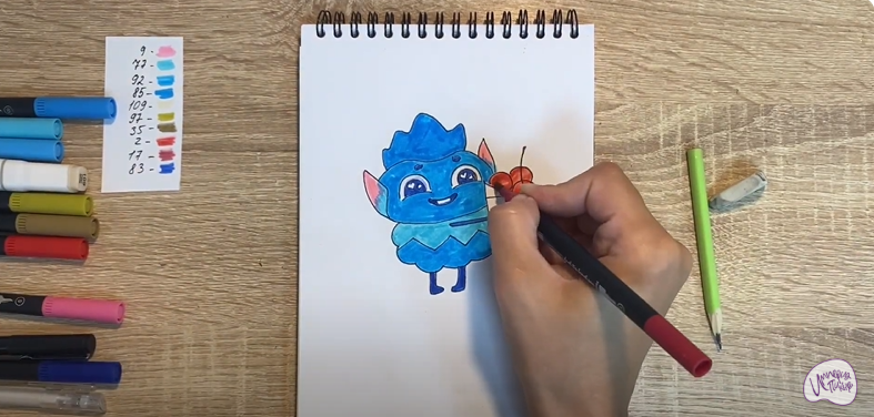Рисуем Бу из "Лудлвилль"