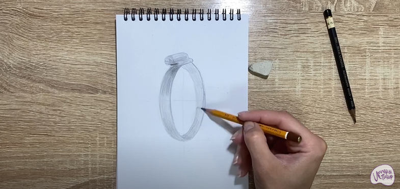 Рисуем Хомут силовой