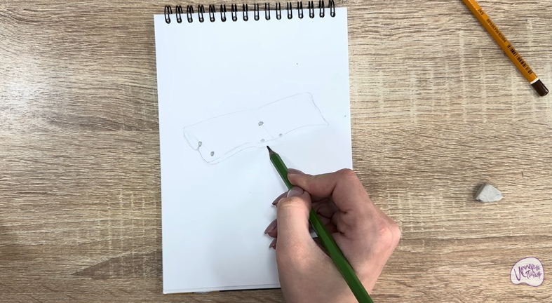 Рисуем Муфта для рук на коляску