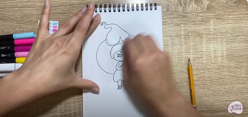 Рисуем Рози из "Семь Королевств"