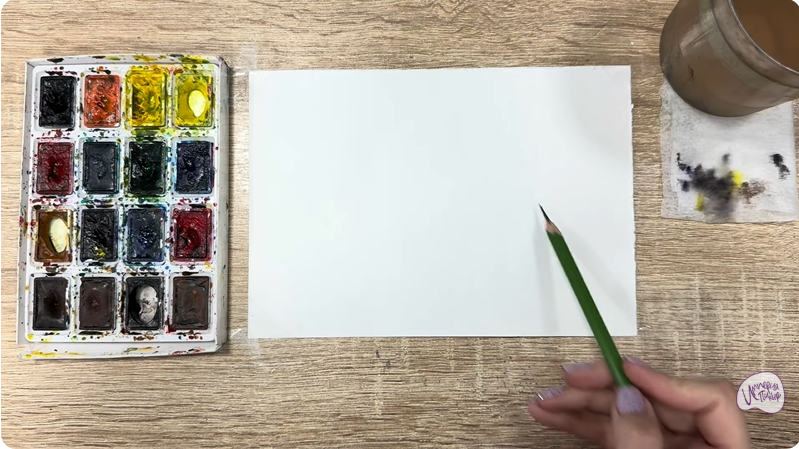 Рисуем Рыба-хирург