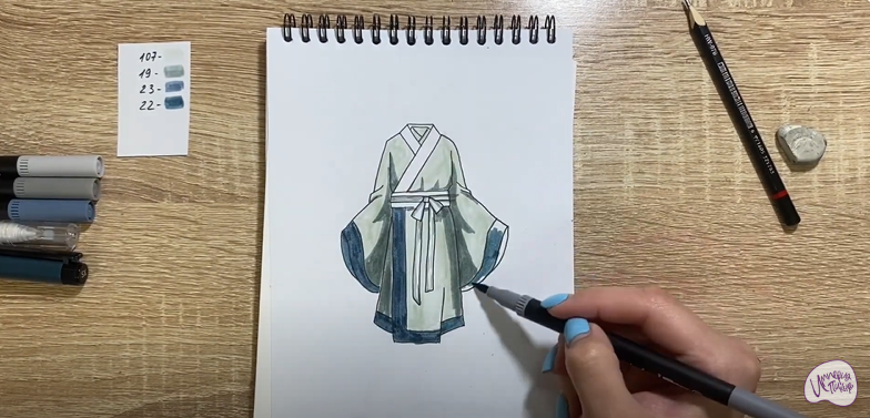 Рисуем Костюм Китая