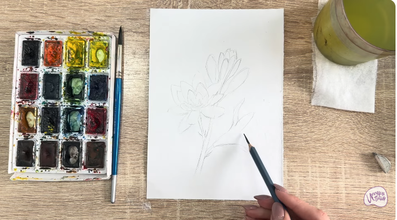 Рисуем Тубероза