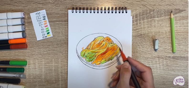 Рисуем Кимчи