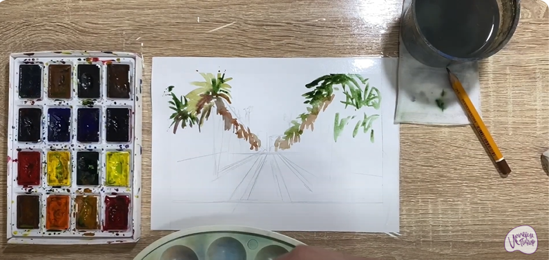 Рисуем Касабланка