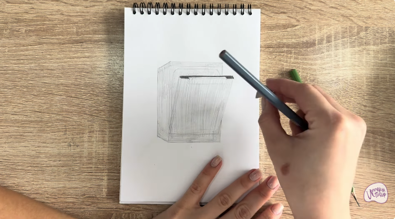 Рисуем Посудомоечная машина