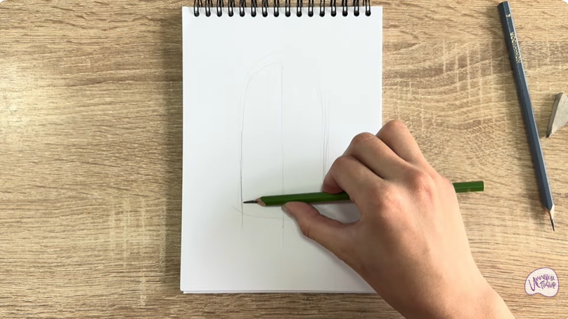 Рисуем Клетка для птиц