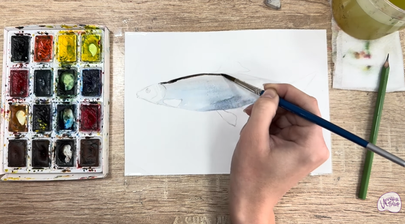 Рисуем Подуст