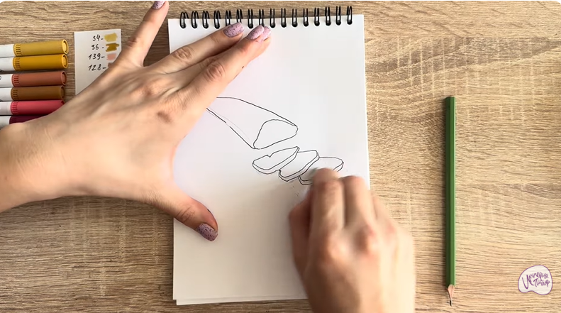 Рисуем Карпаччо