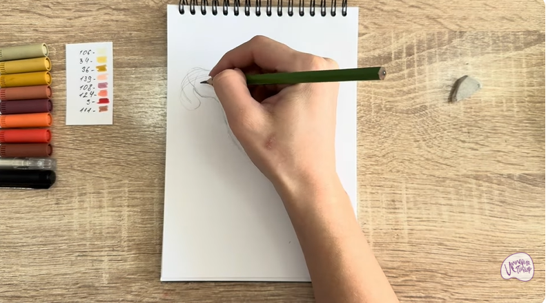 Рисуем Окорок