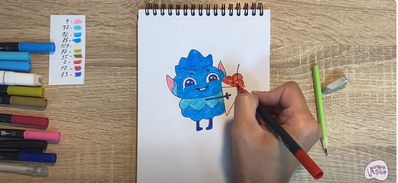 Рисуем Бу из "Лудлвилль"