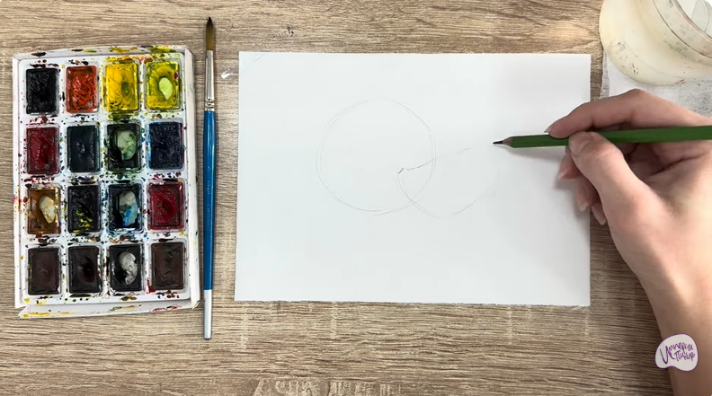 Рисуем Хурма