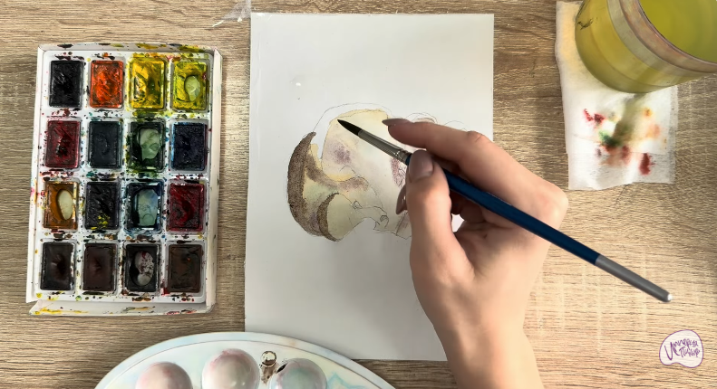 Рисуем Вешенки