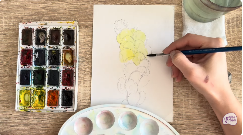 Рисуем Плещатка