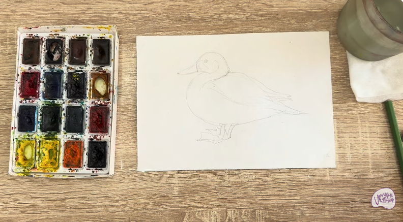 Рисуем Чирок-клоктун