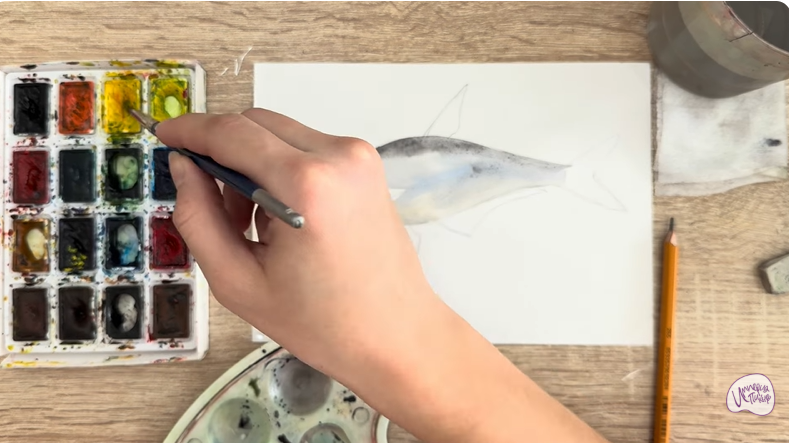 Рисуем Белоглазка