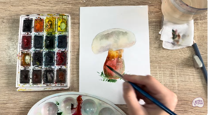 Рисуем Боровик красивый