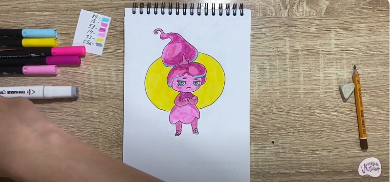 Рисуем Рози из "Семь Королевств"