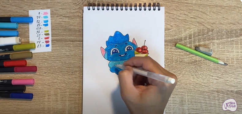 Рисуем Бу из "Лудлвилль"