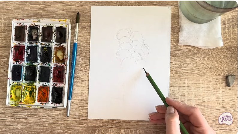 Рисуем Плещатка