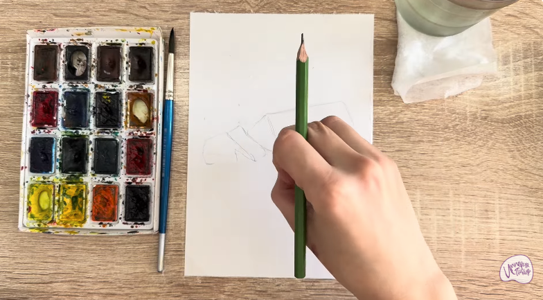 Рисуем Филе тунца