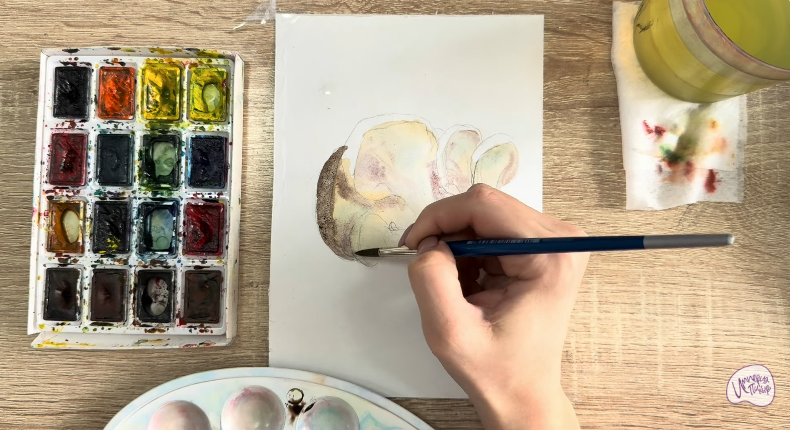 Рисуем Вешенки