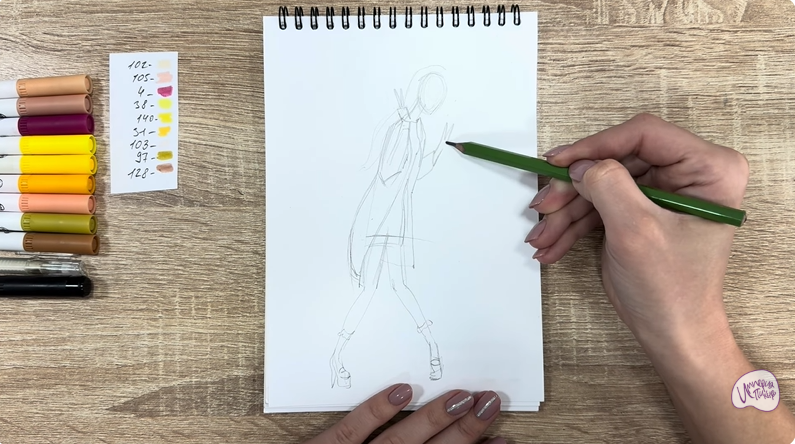 Рисуем Хани Лемон из "Город героев"