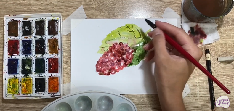 Рисуем Шелковица