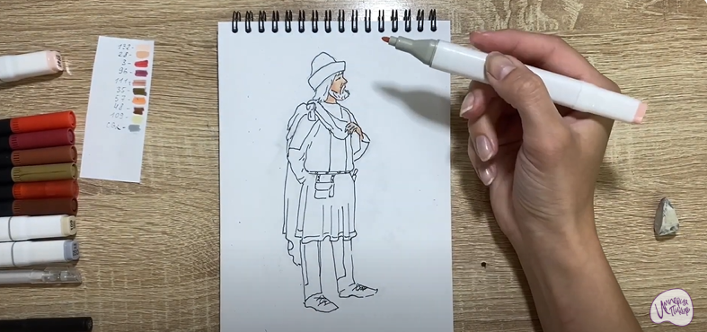 Рисуем Славянин