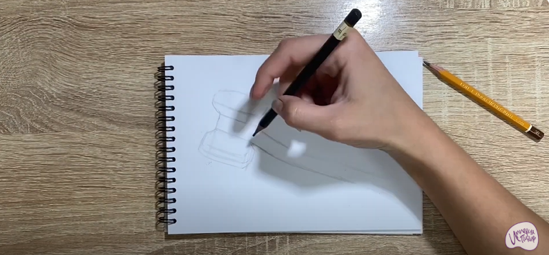 Рисуем Молоток для отбивания мяса