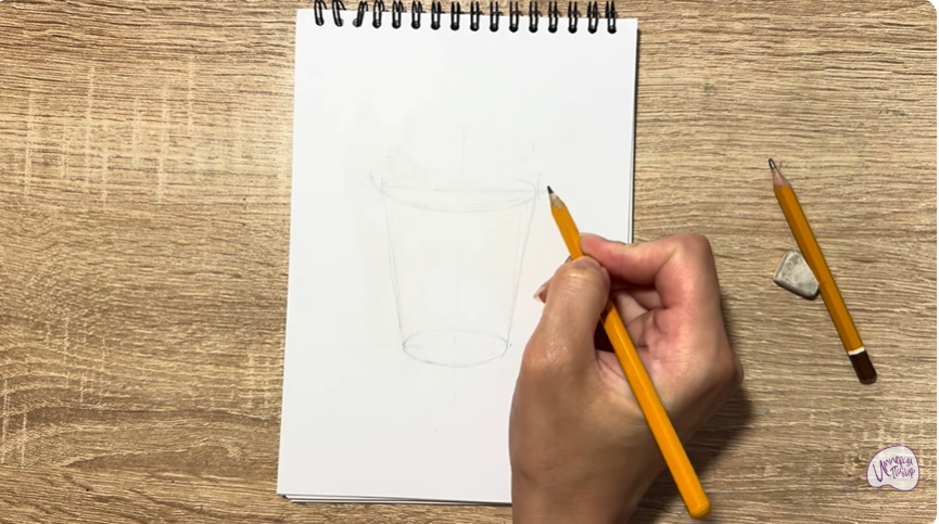 Рисуем Кофейный стакан