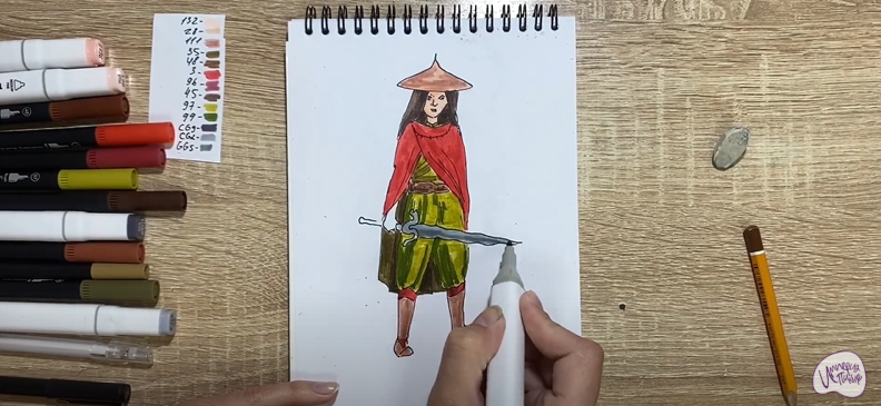 Рисуем Рая
