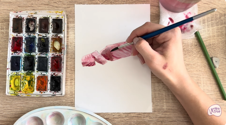 Рисуем Филе тунца